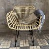 Sillón de mimbre