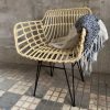 Sillón de mimbre