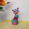 gato de yeso artistico