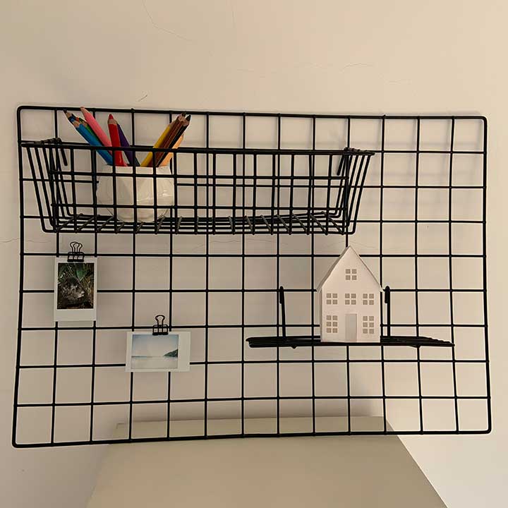 Organizador Metálico de pared - del Bazar - Bazar Online & Deco