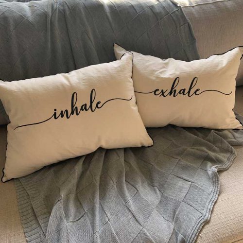 Duo de Almohadones Inhale - Exhale