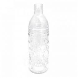 Botella de Acrilico de 1lts Flor de Lis