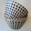 Bowl Bamboo con triangulos