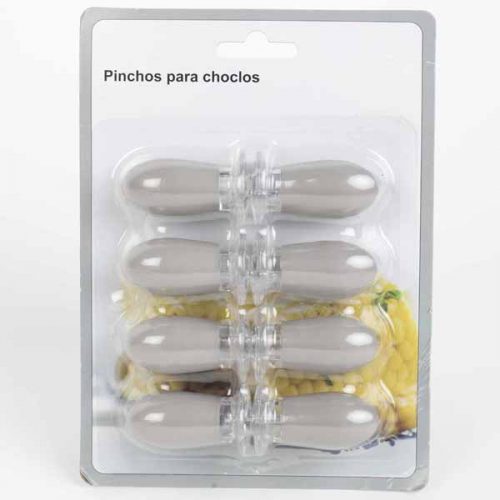 Pinches silicona para choclo