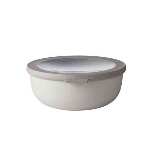 Multi Bowl / Tupper Cirqula Blanco Nórdico 2250ml Mepal