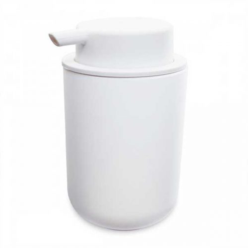 Dispenser de jabón líquido blanco