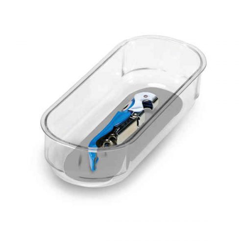 Contenedor y organizador Madesmart clear 8.5x20x5cm