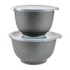 Set de 2 Bowls Margrethe con tapa Negro - Rosti
