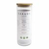 Frasco de vidrio Sakura 1,5L redondo con tapa