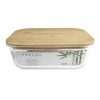 Frasco de vidrio Sakura 2.3L rectangular con tapa