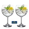 Set x4 copas de gin tonic cristal 820ml
