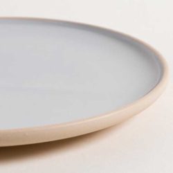 Plato Postre terra Gris