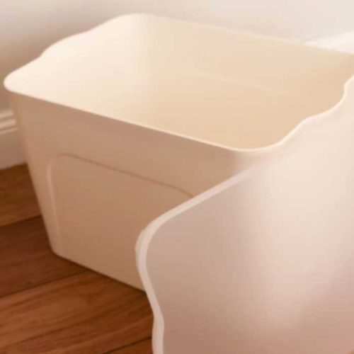 caja con tapa