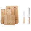 Set Tablas y Cuchillos Bamboo - Imagen 2
