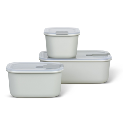 Set x2 Tuppers Easyclip Mepal