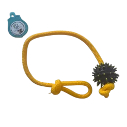 Soga con pelota limpiadientes